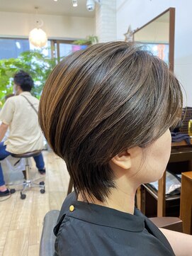 ギフト ヘアー サロン(gift hair salon) 美シルエットショートボブ