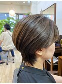 美シルエットショートボブ