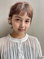ブラウヘアアンドケア(care)&nbsp;オン眉×ショートレイヤー