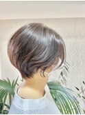 くびれショート/前髪長めショート
