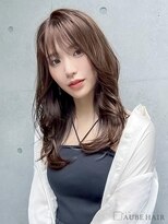 オーブ ヘアー フォール 山形東原町店(AUBE HAIR fall) 20代・30代_大人可愛い/韓国風くびれ巻き