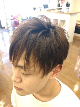 クルー ヘアー(CREW hair) メンズサイドツーブロックスタイルショート