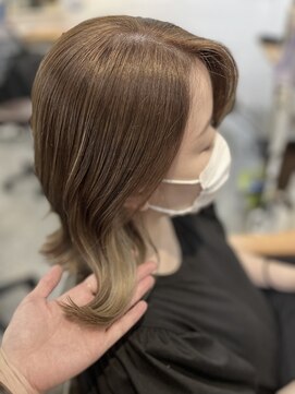 アルート 町田店(aroot) インナーカラー、イヤリングカラー