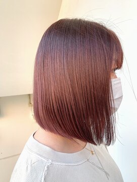 サロンドミルク 新百合ヶ丘店(salon de MiLK) *柔らかい雰囲気なちょっぴりパープルな大人ピンクベージュ