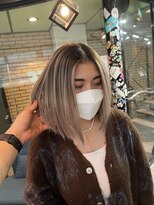 ラフ(LAFF)&nbsp;#黒髪#ボブルフ#ネビージュ#小顔#ワンレン