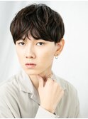 小顔スタイルUP!グレージュアッシュ束感モテマッシュb仙台