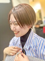 ジエクト 本店(The Ect)&nbsp;★ピンクベージュ前髪マチルダボブウルフインナーグレージュ☆