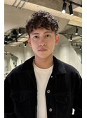 bibito men's mash wave perm パーマ スペインカール メンズ