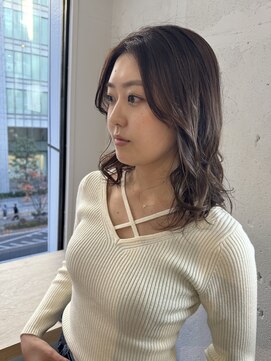 ヘアーワークス ヘルム 渋谷店(HAIR WORKS HELM) 【 HELM】顔まわりレイヤー☆