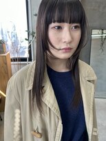 テトヘアー(teto hair)&nbsp;黒髪ロング　フェイスレイヤー