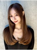 シンプルだから美い美髪ストレート/艶髪美人/髪質改善ストレート