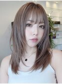 ミルクティーベージュピンクベージュラベンダーベージュカラー