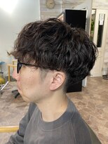 ハルクファースト 札幌(HRK 1st.)&nbsp;メンズ/波巻きパーマ/札幌/スパイラルパーマ/ショート