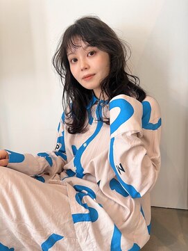 シーム 天神大名店(SEAM) ロングウェーブ　Recommended for  20s to 40s.