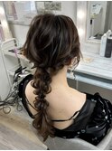 編みおろしローポニー