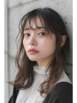 ラナ 新宿(lana) くびれヘア/ミディアムレイヤー/顔まわり/【lana hair 新宿】