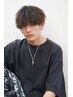 【学割】カラー+パーマ+メンズカット+トリートメント　￥18700→￥16380