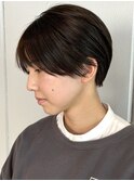 20代30代40代大人可愛い小顔丸みショートボブハンサム