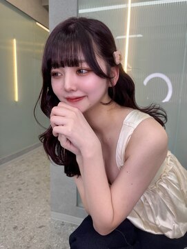 ボタン ハカタ(VOTAN hakata) 【votan hakata 中村珠梨】顔周りカット/ラベンダーカラー