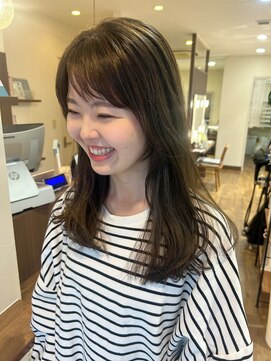 アンフール(am foule) 透明感グレージュ