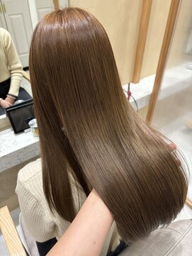 ジーナ 大宮(Zina) ブリーチなしオリーブベージュ