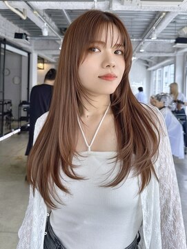 ノア ヘアデザイン 町田店(noa Hair Design) 韓国風ロングレイヤー