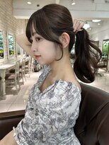 フォルテ 表参道店(FORTE) お出かけにぴったり!ゆるふわポニー