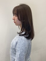 ノーヴァン デフォーム(NOVAN DEFORM)&nbsp;オリーブベージュ/オリーブカラー/レイヤーカット