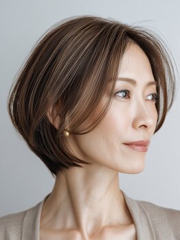 【近鉄八尾】大人女性の髪の悩みを解決してくれる、厳選された薬剤を使用。ダメージレスで艶髪が叶う♪