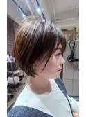 女性らしい短すぎないショート archive垂水