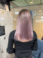 ラフ 難波店(LAFF)&nbsp;バレイヤージュ/シャドウルーツ/ハイライト/レイヤーカット