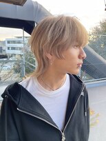 プライベートサロン キッテ(private salon kitte.)&nbsp;ハイトーンウルフ×ミルクティーグレージュ