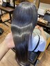 【頭皮から毛先まで美しく!】カット+トリートメント+10分ヘッドスパ