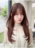 《Agu hair》小顔ワンホンレイヤー