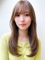 ヴィオドラジェ(vieo dragee)&nbsp;髪質改善レイヤー韓国×秋カラー×ブリーチなしカラー