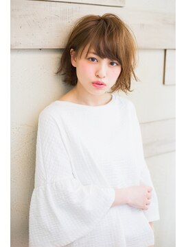 アンアミ オモテサンドウ(Un ami omotesando) 【Un ami】春夏 外ハネかわいい 大人オシャレボブ(増永剛大)