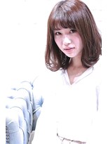 ホラン(HoLan)&nbsp;【HoLan】ナチュラルロブxSweetパーマxピンクベージュ♪