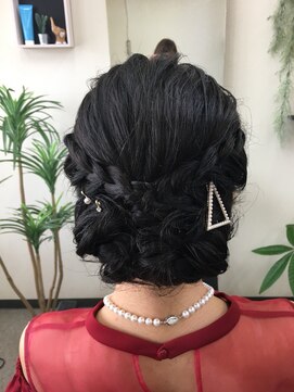 ヘアーサロンリセス(Hair salon RECESS) 編み込みスタイル