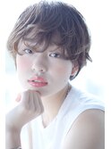 〔自由が丘 ＡＵＱＷＡ〕ナチュラルショートボブ