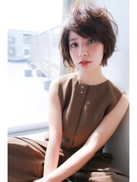 オーシャン(Ocean) [OCEAN Hair&Life]ひし形シルエットの大人ショートボブ☆