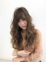 エミュスト(Emuest) 【Emuest心斎橋】フェミニンふわふわロング×ブラウンベージュ