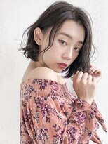 透明感グレージュ