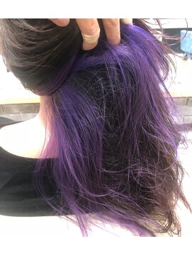 オフザリップ オーシャン(off the Lip ocean) 【offtheLipocean】Lee　インナーカラー×グレープパープル