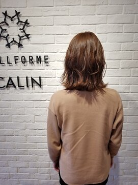 ビューティー エールフォルム 浜松有玉店(BEAUTY YELLFORME) 外ハネ切りっぱなしボブ