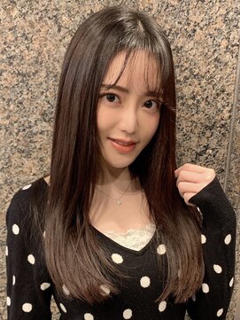 ウィルゴ(VIRGO) ヨシンモリ　韓国暗髪ストレート☆髪質改善トリートメント