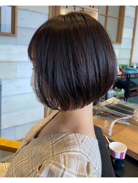 ラボヌールヘアーレーヴ 池袋店(La Bonheur hair reve) La bonheur hair reve☆加々美賢育☆ふんわり前下がりボブ