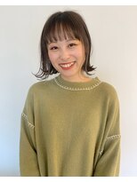 イル(ill)&nbsp;ボブ　インナーカラー　外ハネ