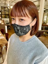 ヘアー アイス カンナ(HAIR ICI Canna)&nbsp;オレンジブラウンの夏カラー