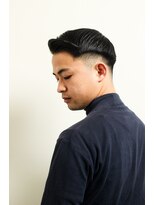 レンゲン(LENGEN) 七三オールバックかき上げヘアコンマヘア５０