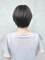 オリガミ ヘアーアンドビューティ(ORIGAMI) 【ORIGAMI】ハンサムショート×アッシュグレー